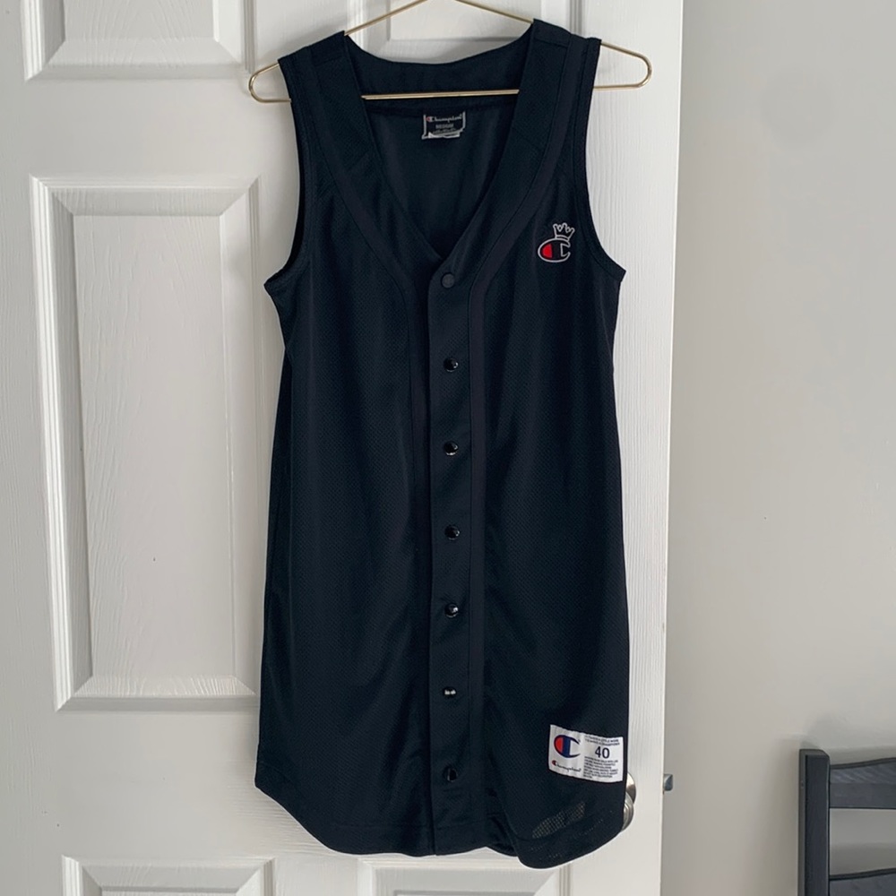 Black jersey dress size M
